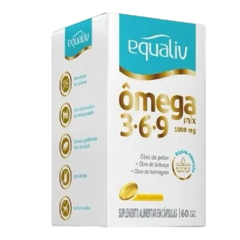 Ômega 3.6.9 1000Mg 60 Capsulas Equaliv