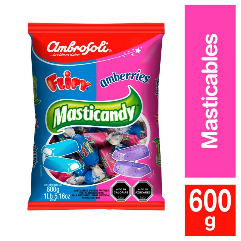 Masticables Flipy Amberries 600 g