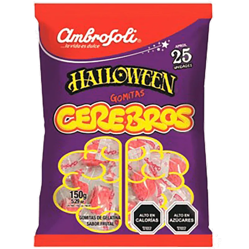 Gomita Halloween Cerebros 150 g