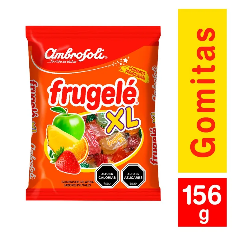 Gomitas Frugelé XL 156 g