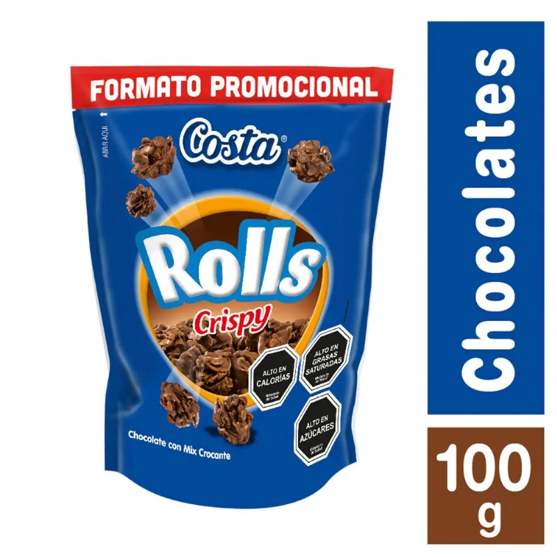 Chocolates Rolls Crispy 100 g