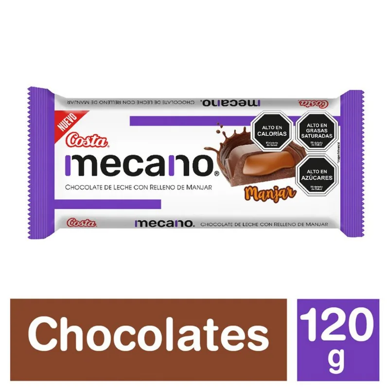 Chocolate Tableta Mecano 120 g
