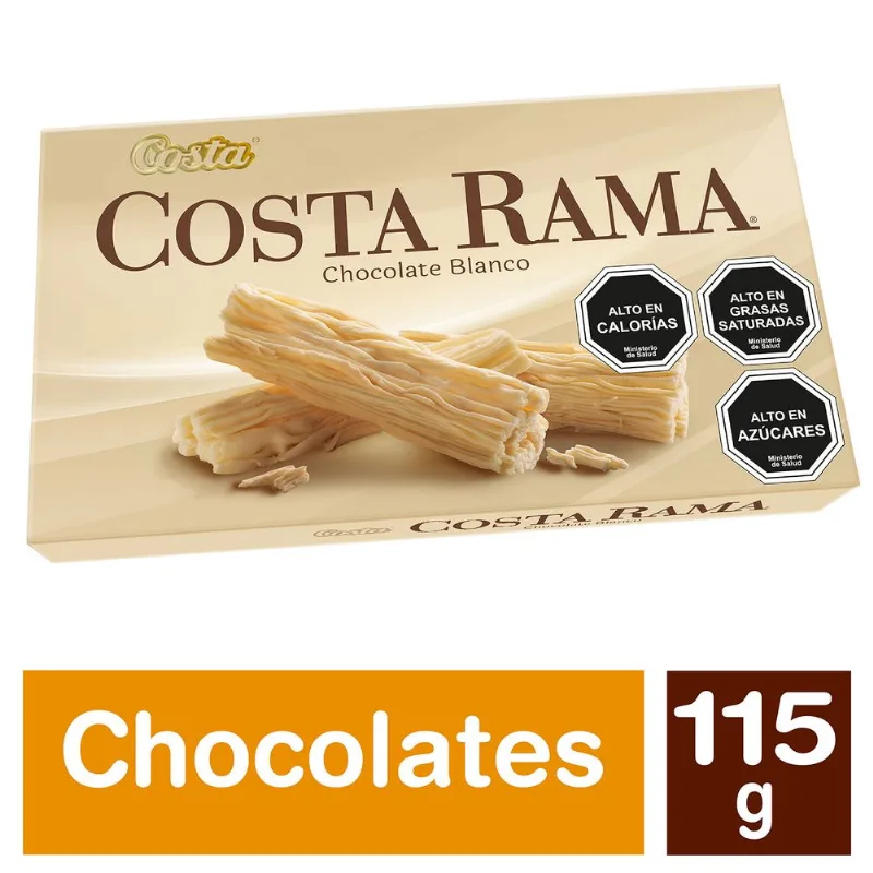 Chocolate Blanco Costa Rama 115 g
