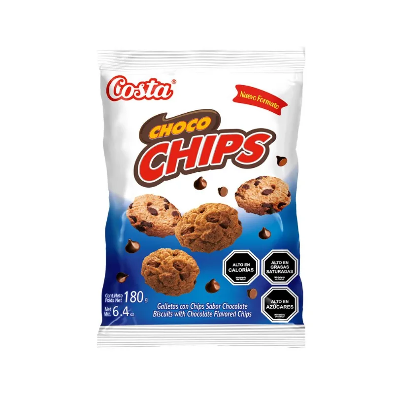 Galletas Choco Chips 180 g