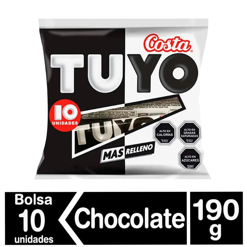 Pack Barras Tuyo 10 un. 190 g