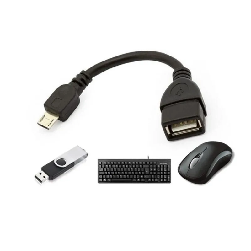 Cabo otg Adaptador Micro usb/usb Conecte Pen Drive Mouse etc para Tablet e Smartphone