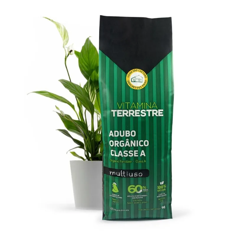 ADUBO ORGÂNICO MULTIUSO 1KG - VITAMINA TERRESTRE