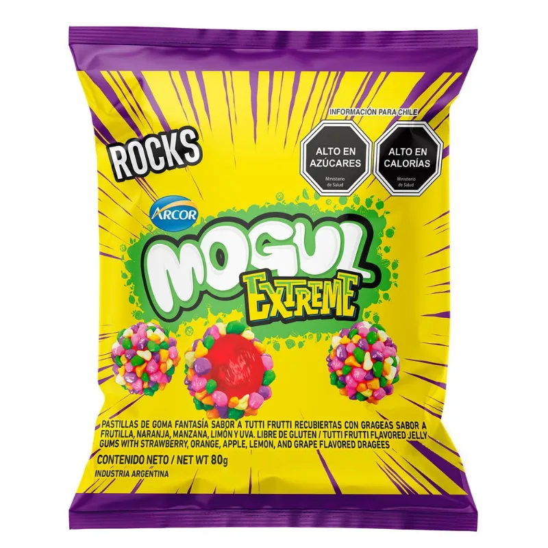 Gomita Frutilla Ácida Mogul 80 g