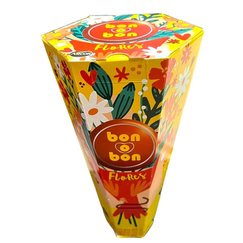 Bombon Relleno Chocolate Leche Bon O Bon Estuche Ramo 105 Gr