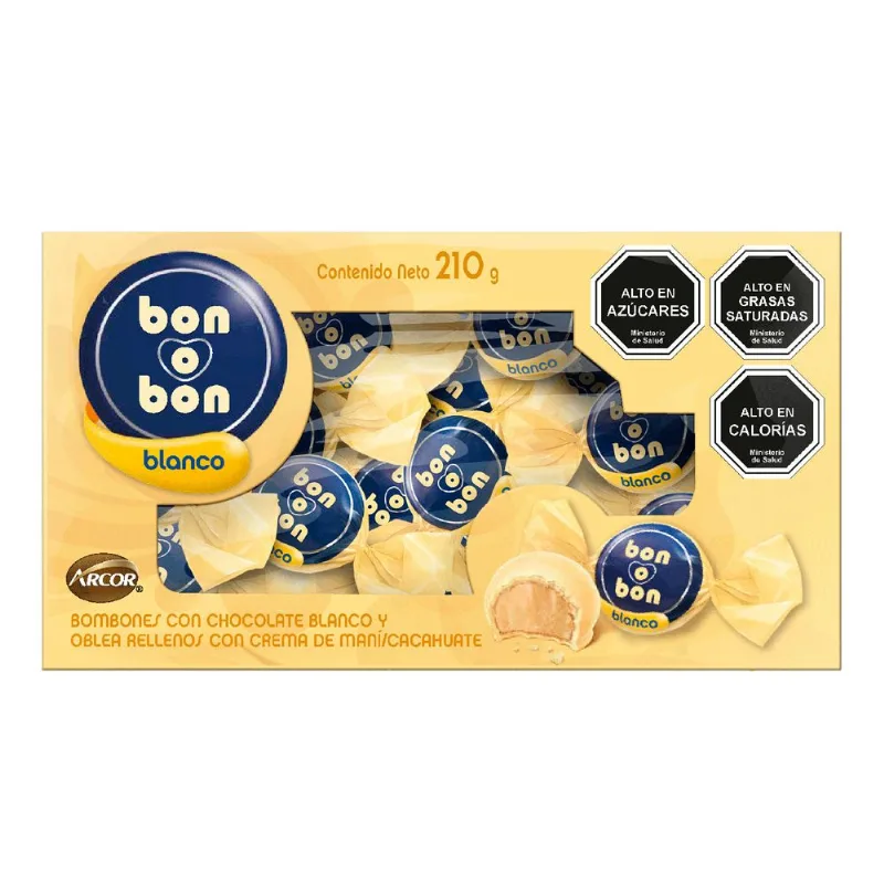 Chocolate Blanco Bon O Bon 210 g
