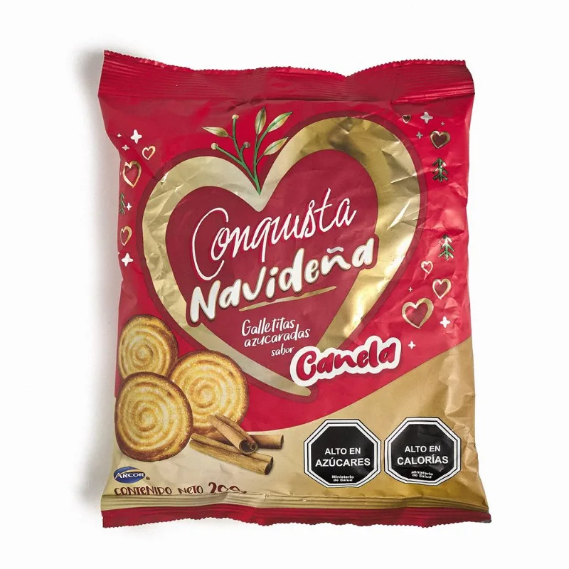 Galletas Conquista Canela Navidad 200 g