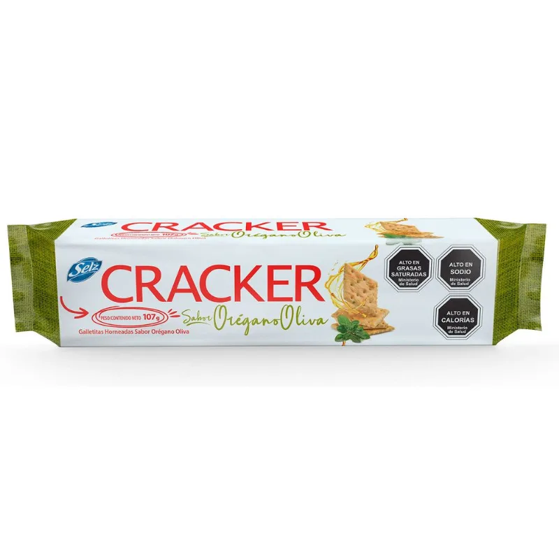 Galletas Selz Cracker 107 g, Sabor Orégano