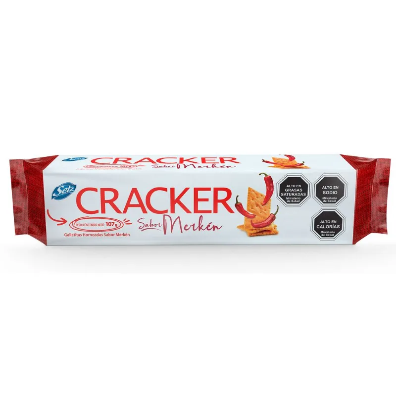 Galletas Selz Cracker Merkén 107 g