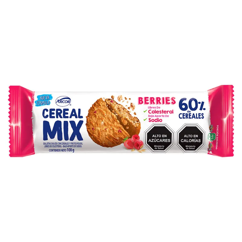 Galleta Cereal Mix Berries 100 g