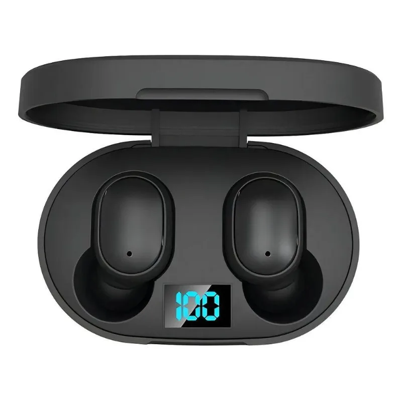 Fone de Ouvido Bluetooth MDM Air Dots True Wireless com Case 24H Preto