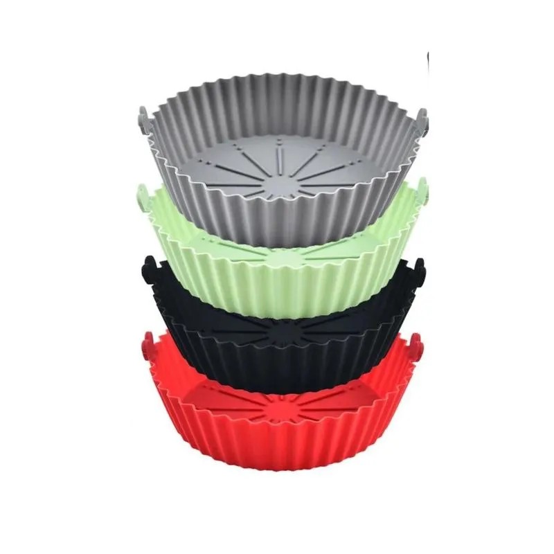 Protetor De Air Fryer De Silicone Resistentes - Sortidos
