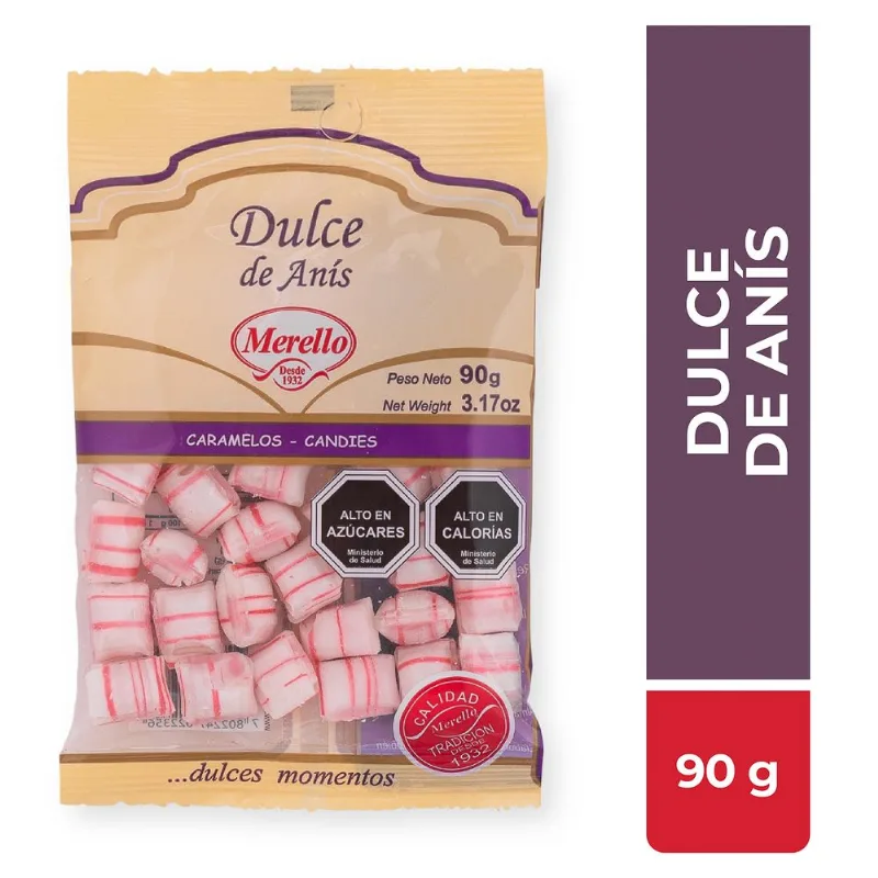 Caramelos Merello Dulce de Anís 90 g