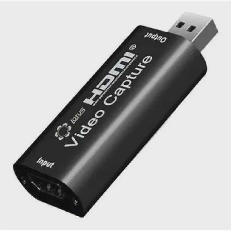 Placa De Captura de video Hdmi 4k Usb 2.0 Gamer live 1080p Transmite Jogos