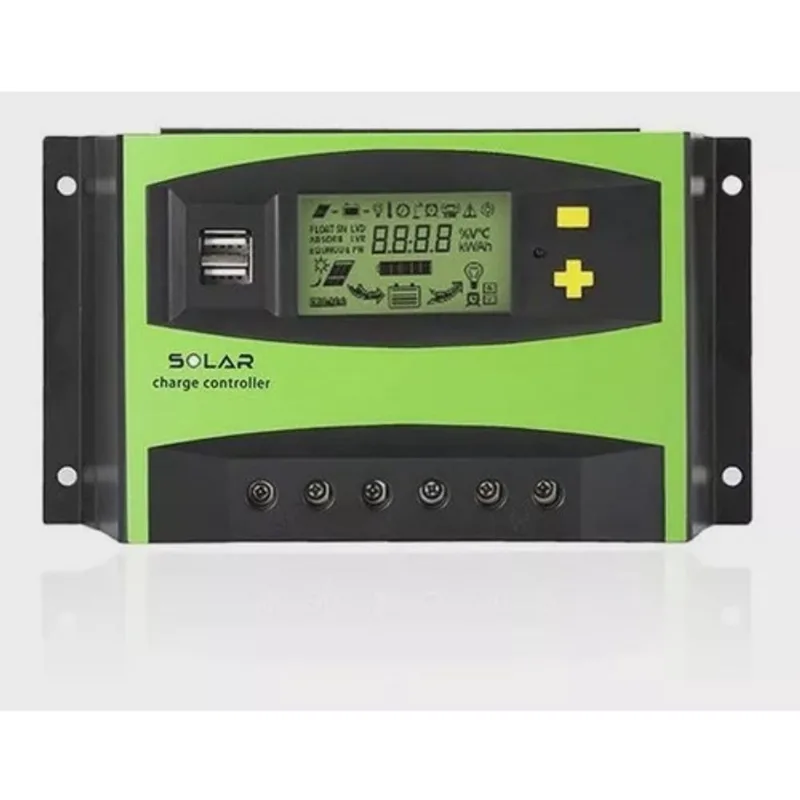 Controlador De Carga Painel Solar 40a Regulador 12v 24v