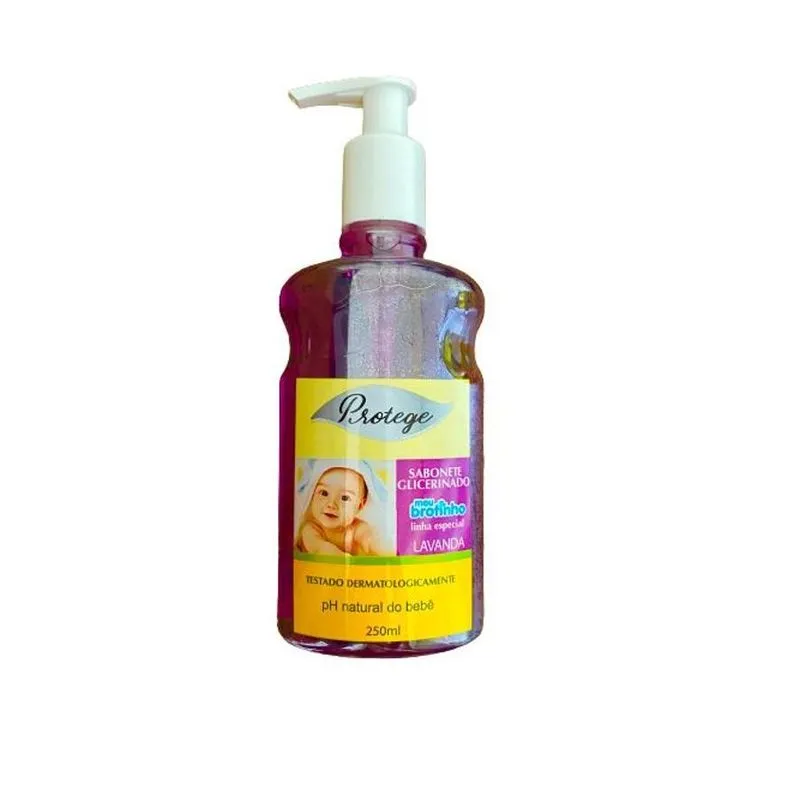 Sabonete Infantil Liquído Bebê Glicerinado Lavanda Brotoejol