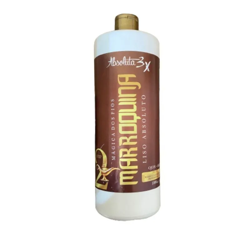 Progressiva Marroquina Liso Absoluto 1 Litro - Absoluta 3x