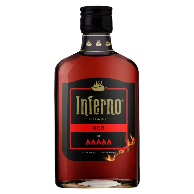 Ají Red Inferno Petaca 200 g