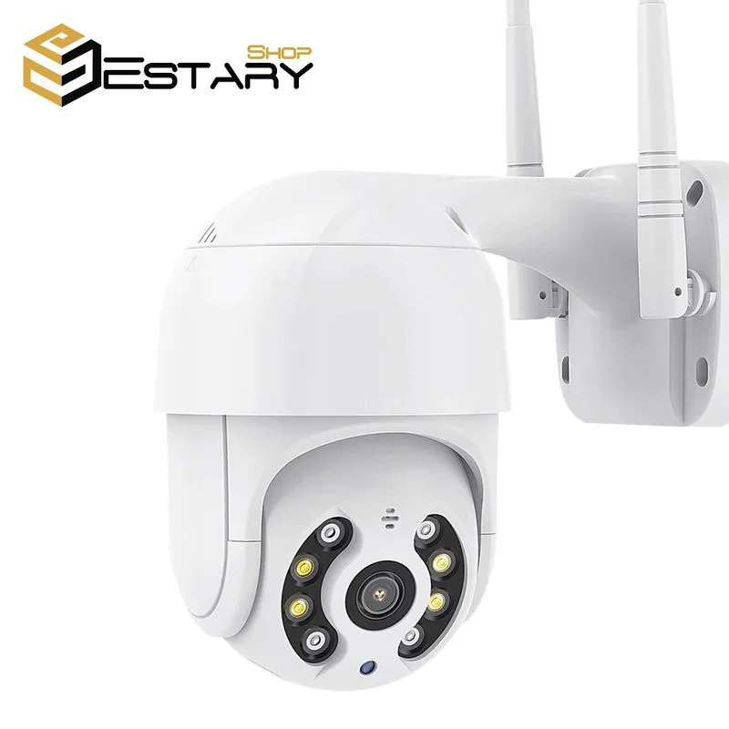 Câmera Ip Rotativa Icsee A8 Segurança Externa Dome Wifi Full HD