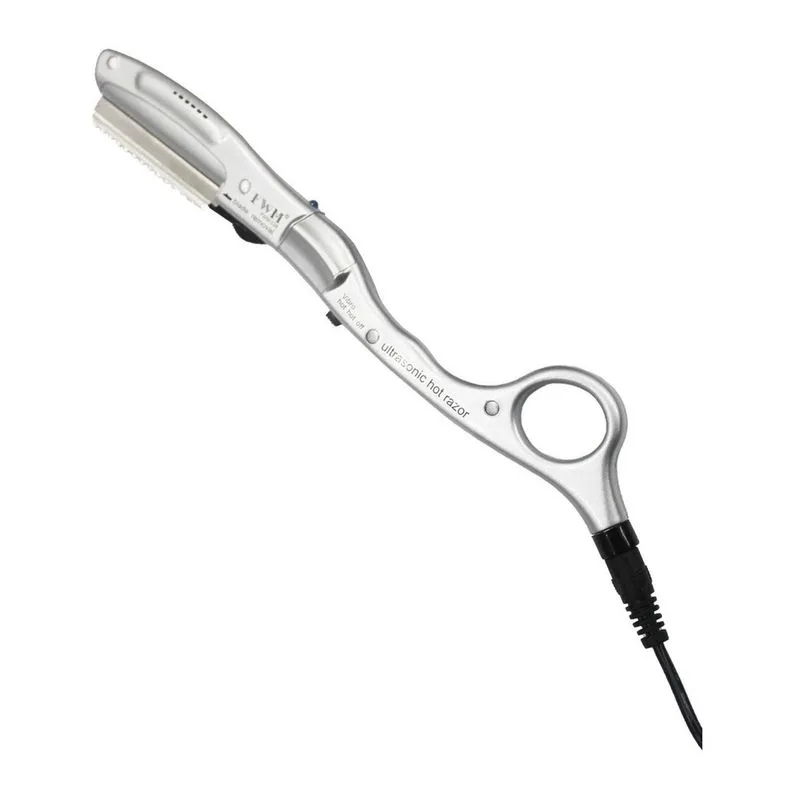 Navalha Elétrica Ultrassônica Corte Desfiado Barba Pezinho Acabamento FWM-538 Bivolt