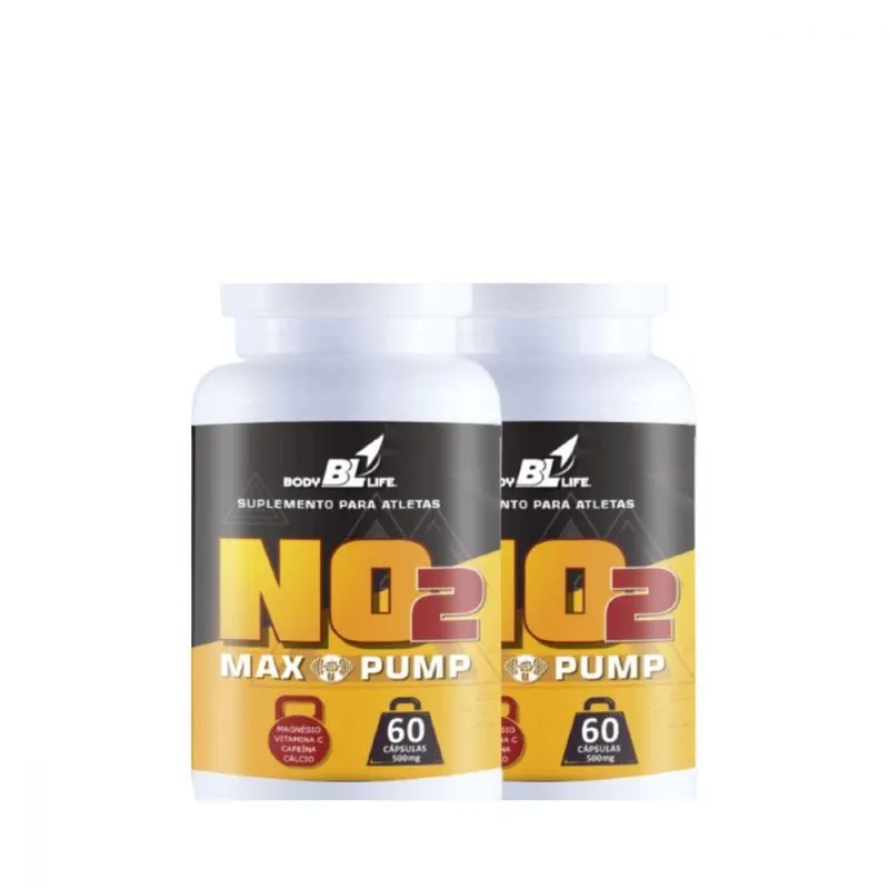 No2 60 Capsulas 500 Mg 2 Unidades