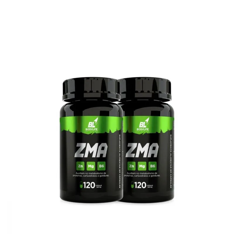 Zma D3 120 Capsulas 500 Mg 2 Unidades