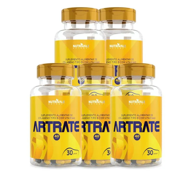 Colágeno 2 - 5 Un Artrate Vitamina 40mg 30 Capsulas 500mg