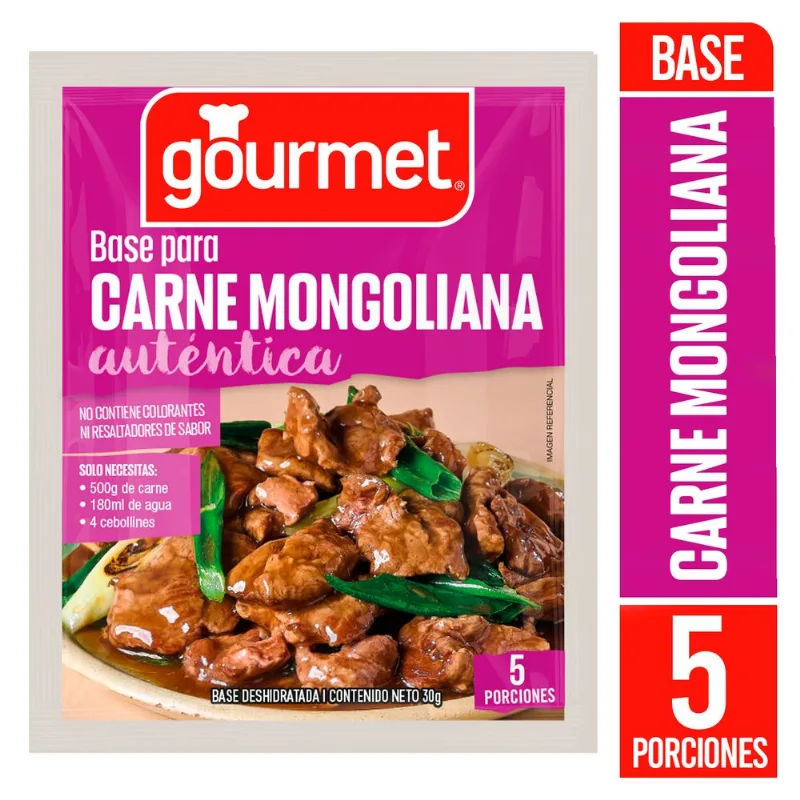 Base para Preparar Gourmet Carne Mongoliana 30 g