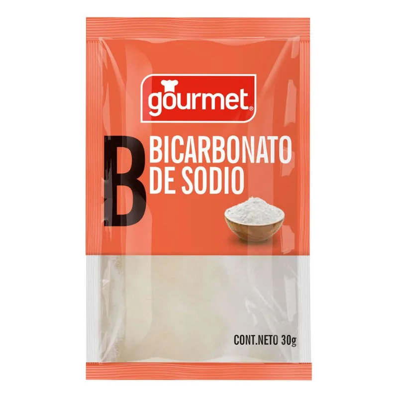 Bicarbonato Gourmet Refinado Sobre 30 g