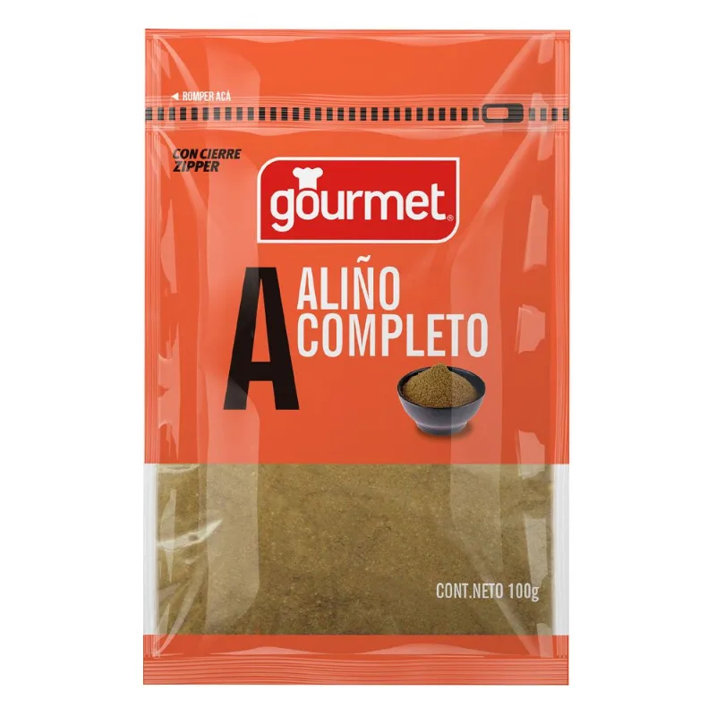 Aliño Completo Gourmet Sobre 100 g