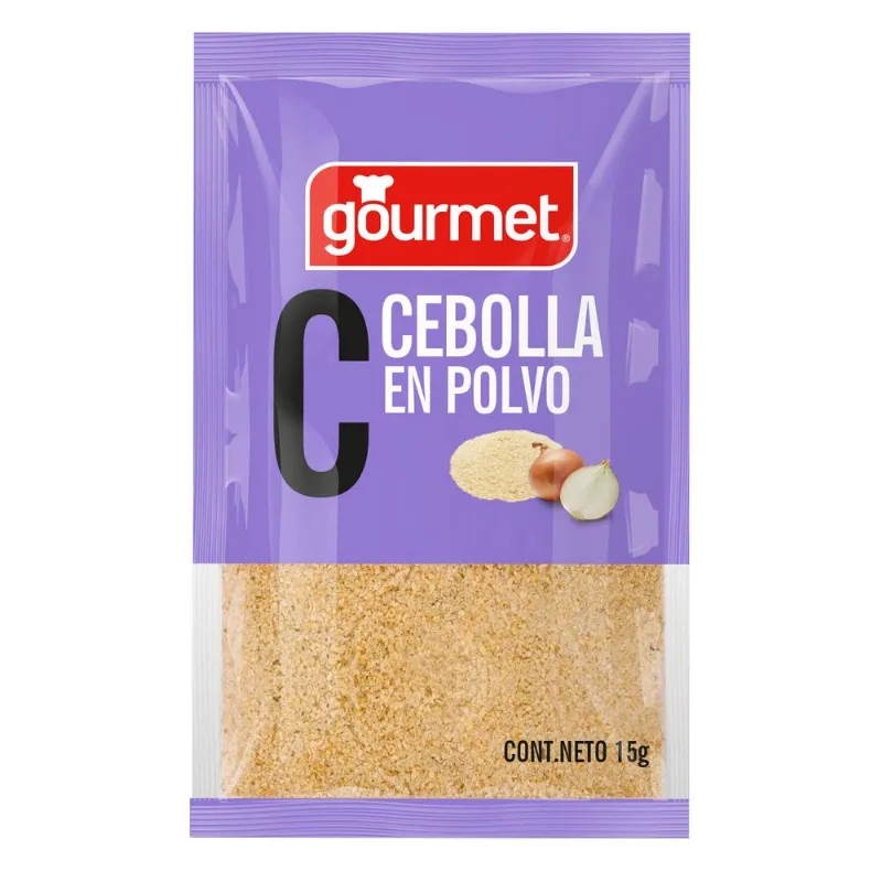 Cebolla en Polvo Gourmet Sobre 15 g