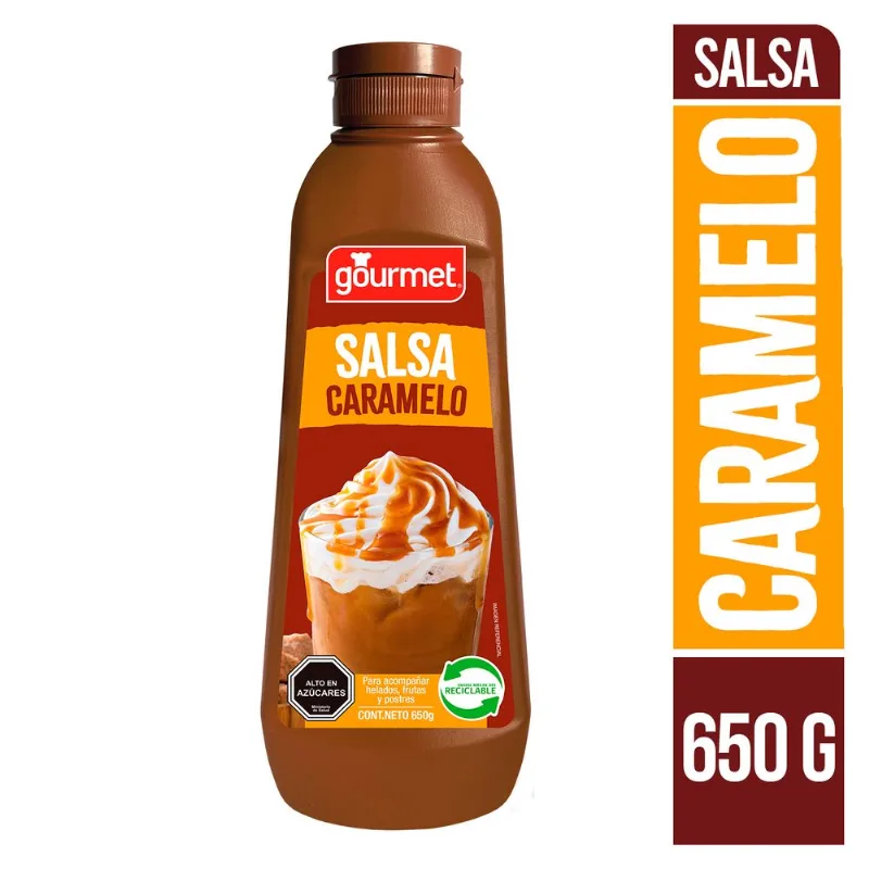 Salsa para Postres Gourmet Caramelo 650 g