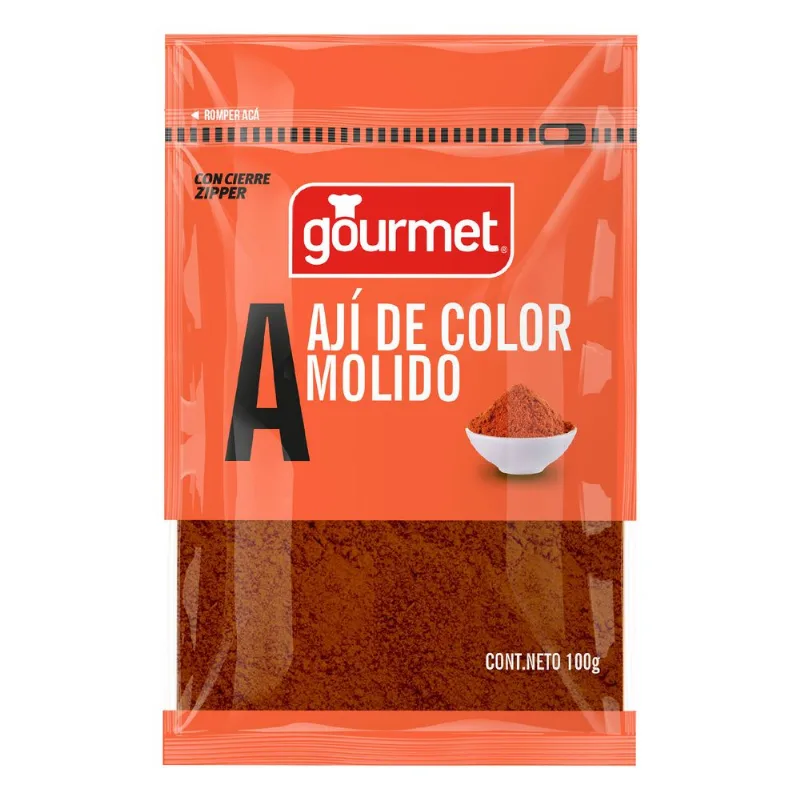 Ají de Color Molido Gourmet Sobre 100 g