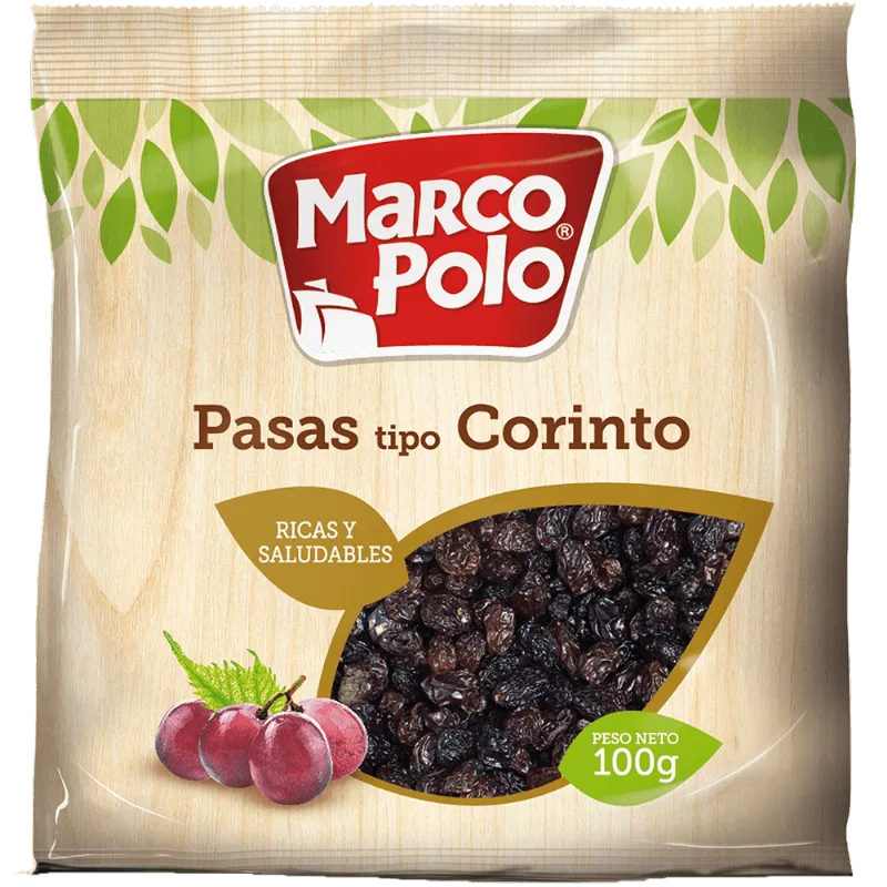 Pasas Corinto Marco Polo 100 g