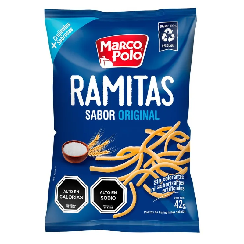 Ramitas Saladas Marco Polo 42 g
