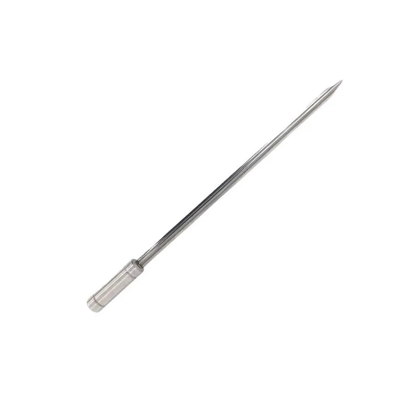 Espeto Espada Inox 40cm Cabo Revestido Alumínio - Churrasco