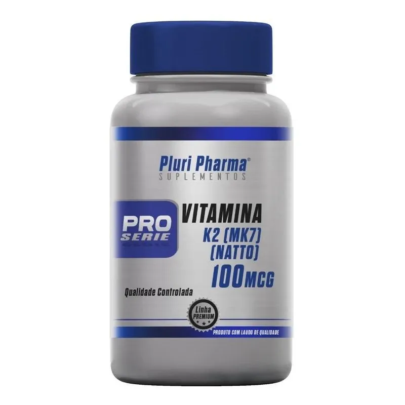 Vitamina K2 Mk7 (natto) 100mcg 120 Cápsulas