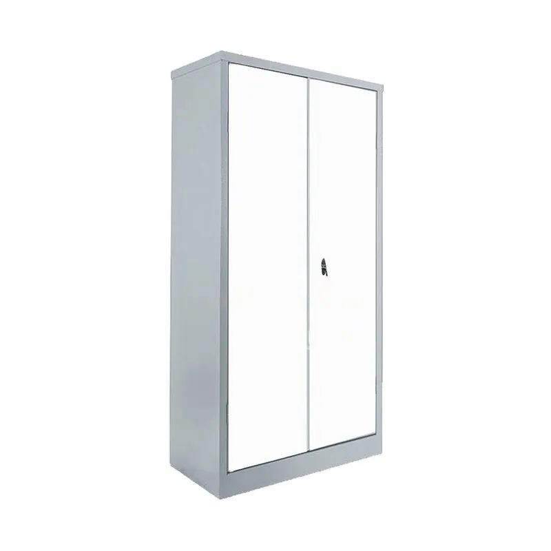 Armário De Aço 2 Portas Com Prateleira 90 c/ Chaves Branco