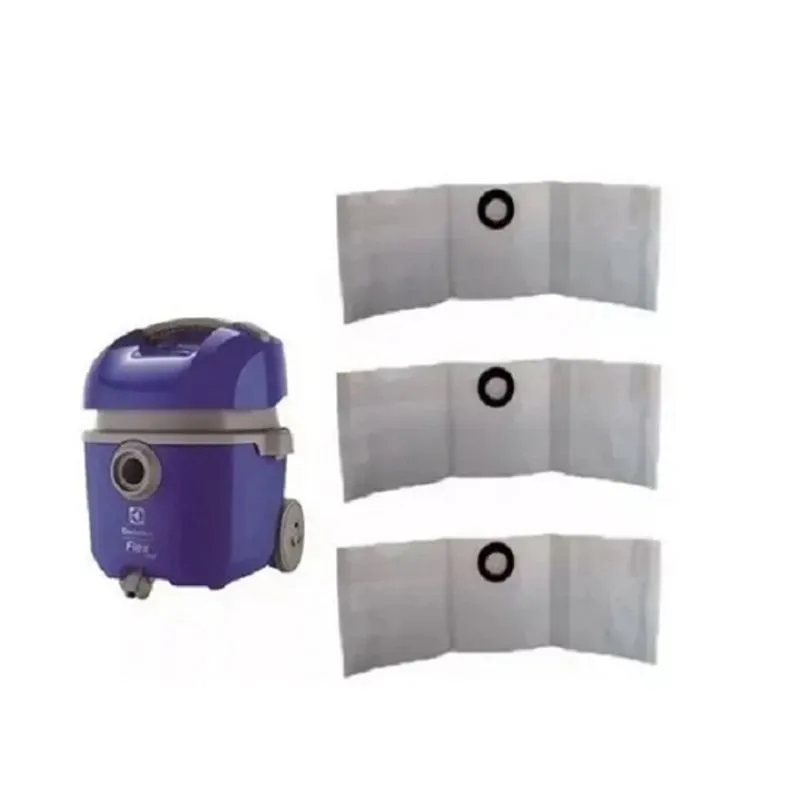 3 Sacos Aspirador Pó Flex 1400 Gt 3000 Novo - A10