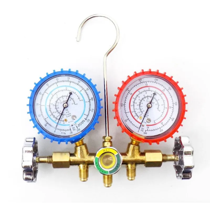 Manifold Dugold R134/r404/r22 C/mangueira 90cm