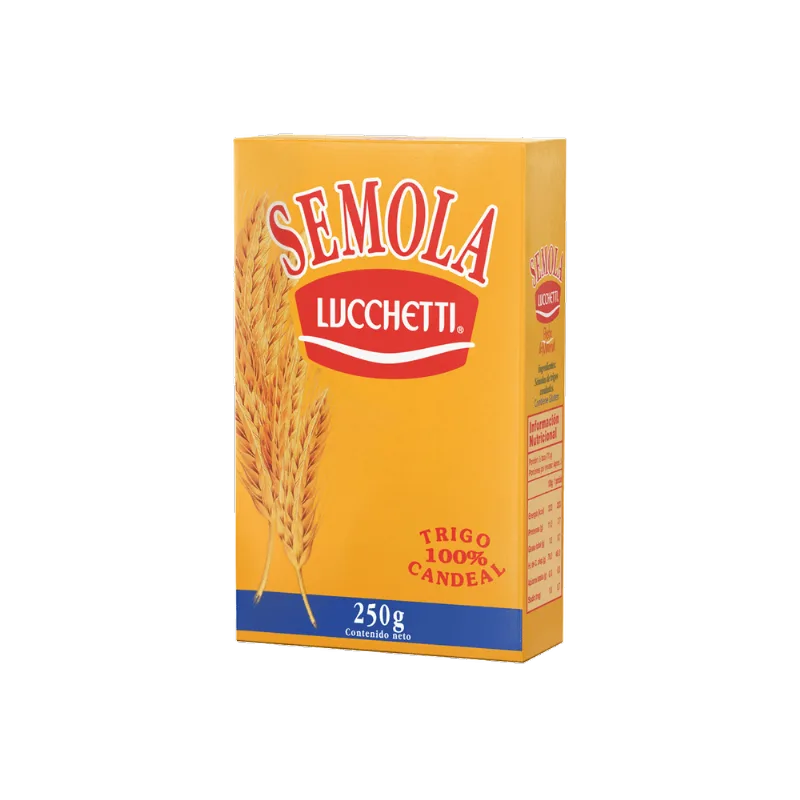 Sémola 100% Trigo Lucchetti 250 g