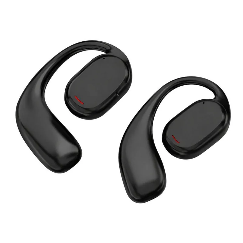Fone de Ouvido sem Fio de Condução Óssea MDM para Bike com Bluetooth 5.3 e Case Preto