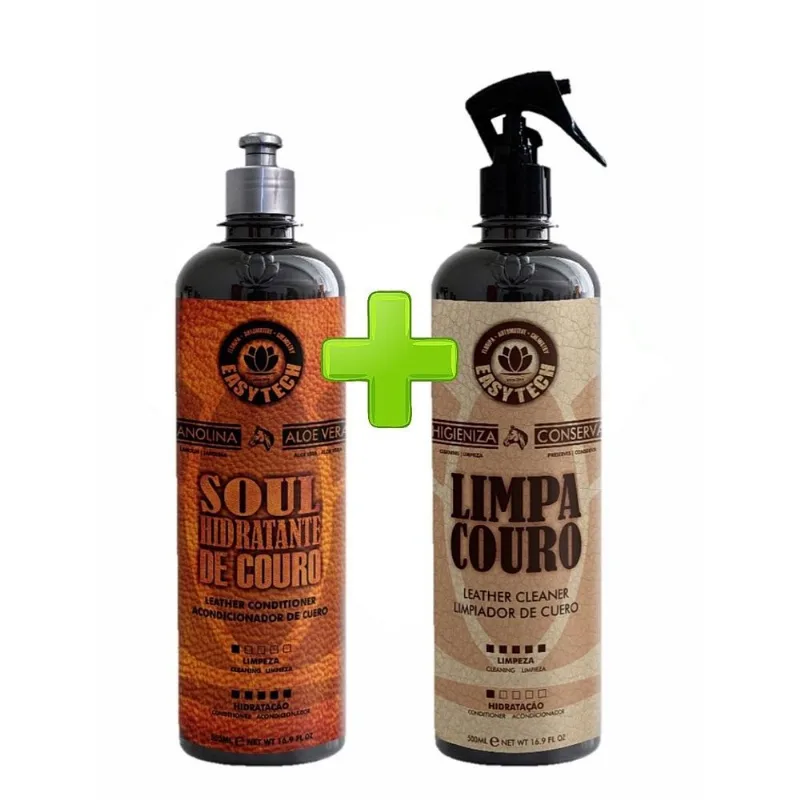 Hidratante De Couro Automotivo Soul, Limpa Couro Aroma Couro