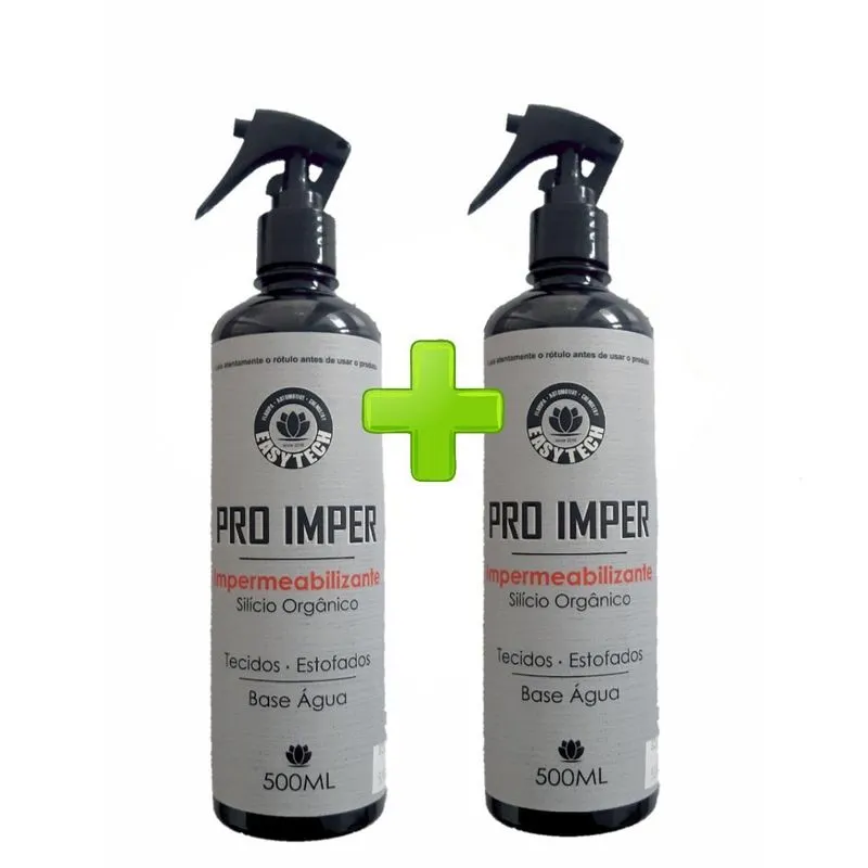 Impermeabilizante De Sofá Tecidos Kit 2 Pro Imper Easytech