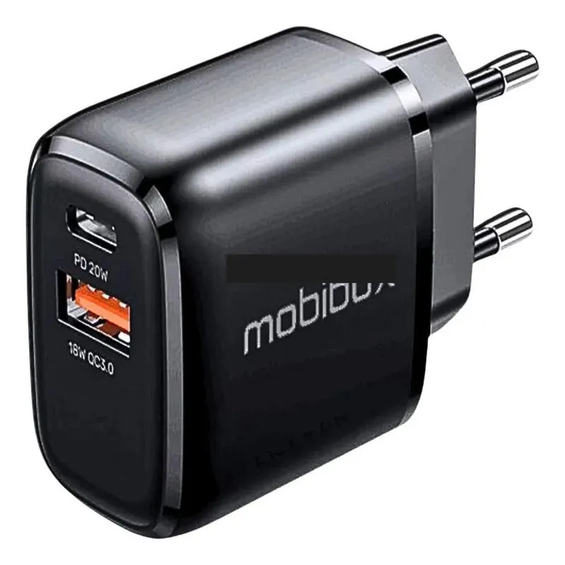 Fonte Usb Preta Com Função Turbo Para Acessórios Usb