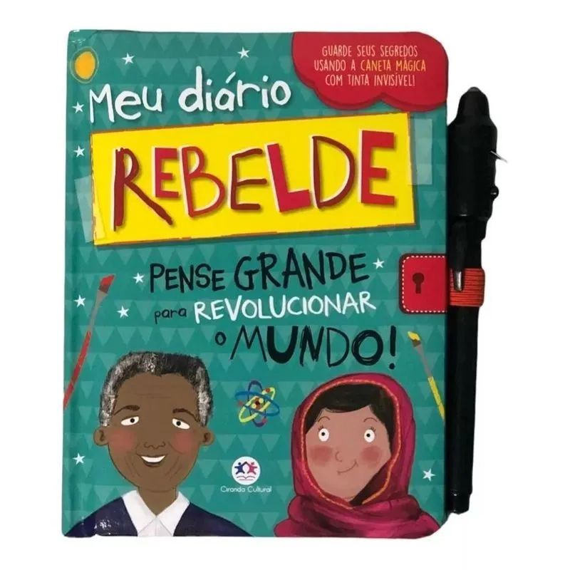 Meu Diário Rebelde Diario Secreto Caneta Mágica